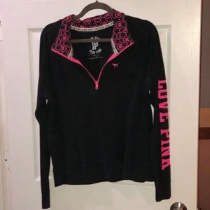 Black Love Pink pullover